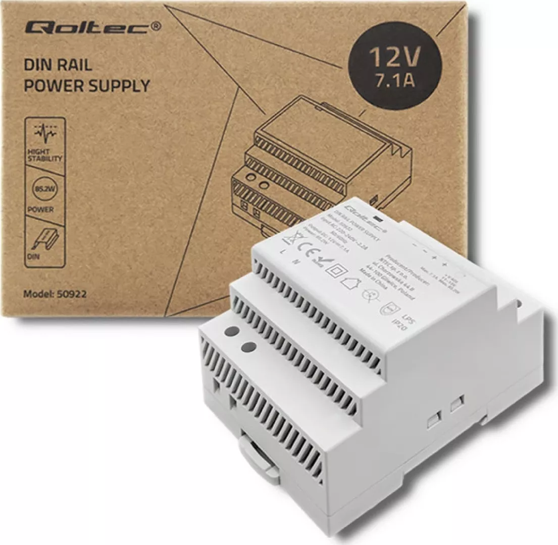 QOLTEC 50922 DIN rail power supply