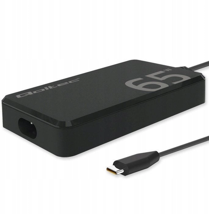 Qoltec GaN Super Fast Slim USB‑C