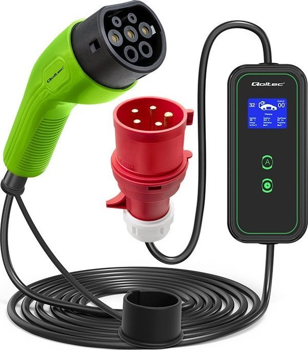 Qoltec Mobile EV car charger 2