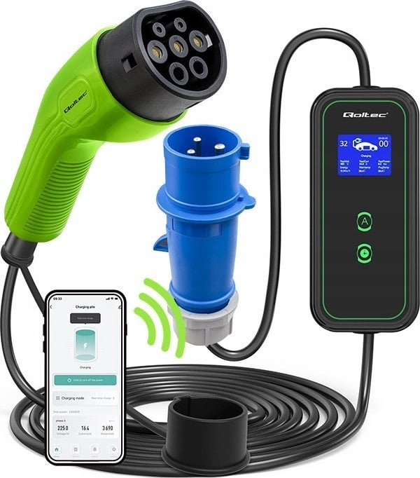 Qoltec Mobilna Åadowarka do samochodu elektrycznego