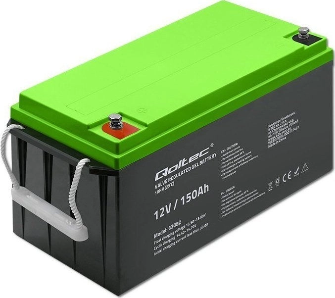 Qoltec Battery gel 12V 150Ah GEL