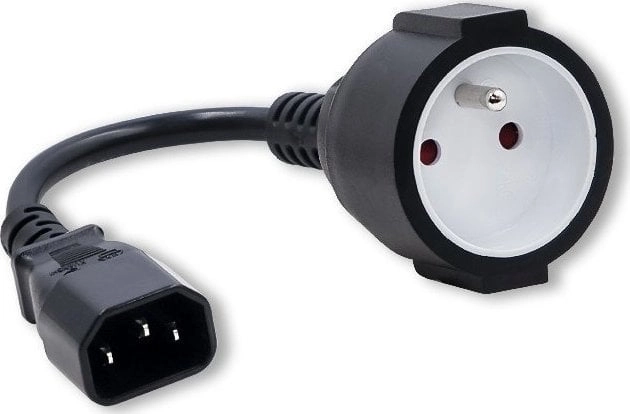 Qoltec Adapter IEC 320 C14 /