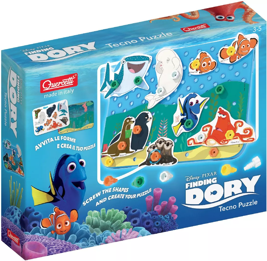 Quercetti Puzzle Tecno Gdzie jest Dory