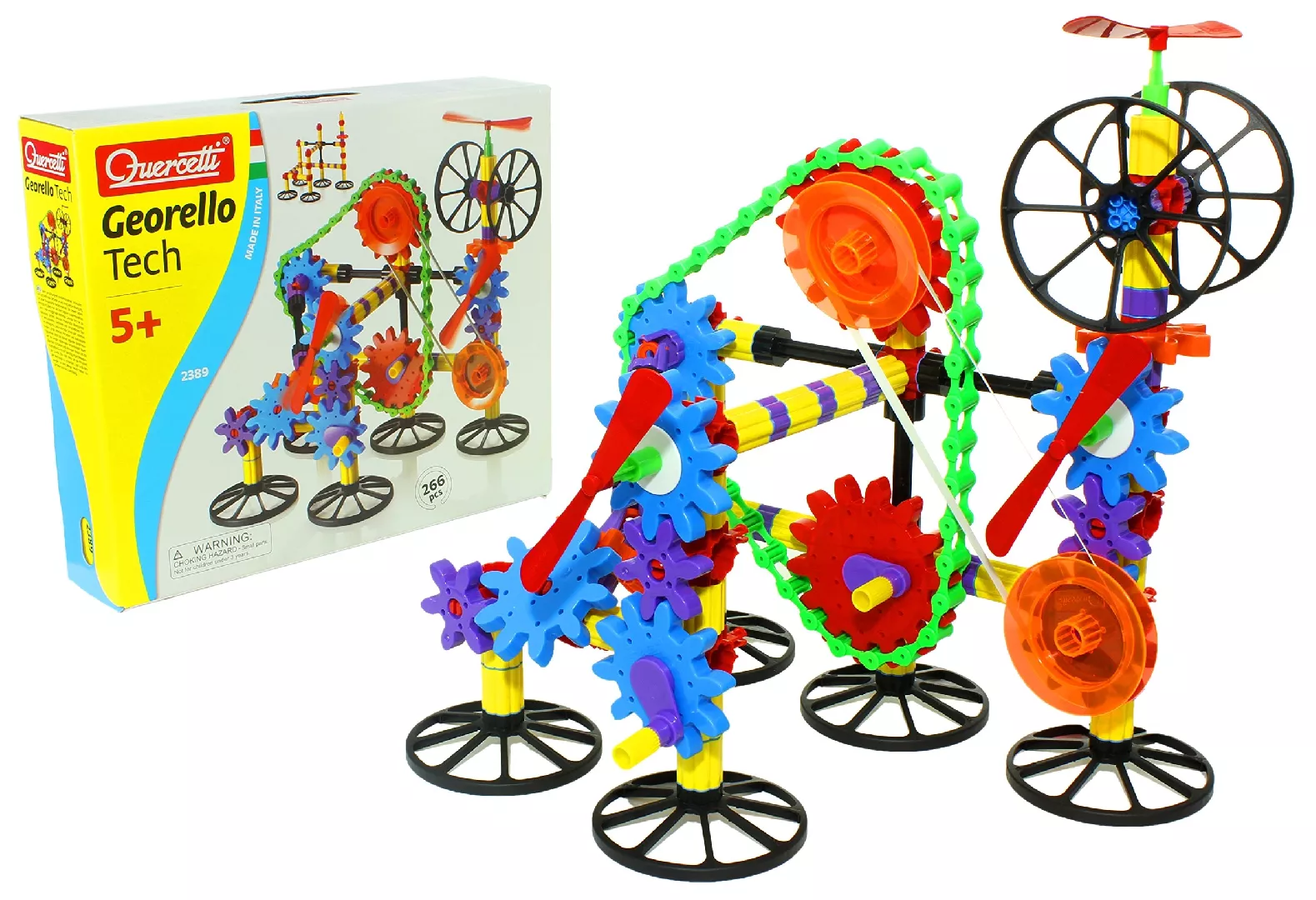 Quercetti GEORELO 3D TECHNIC KONSTRUKTOR 2389