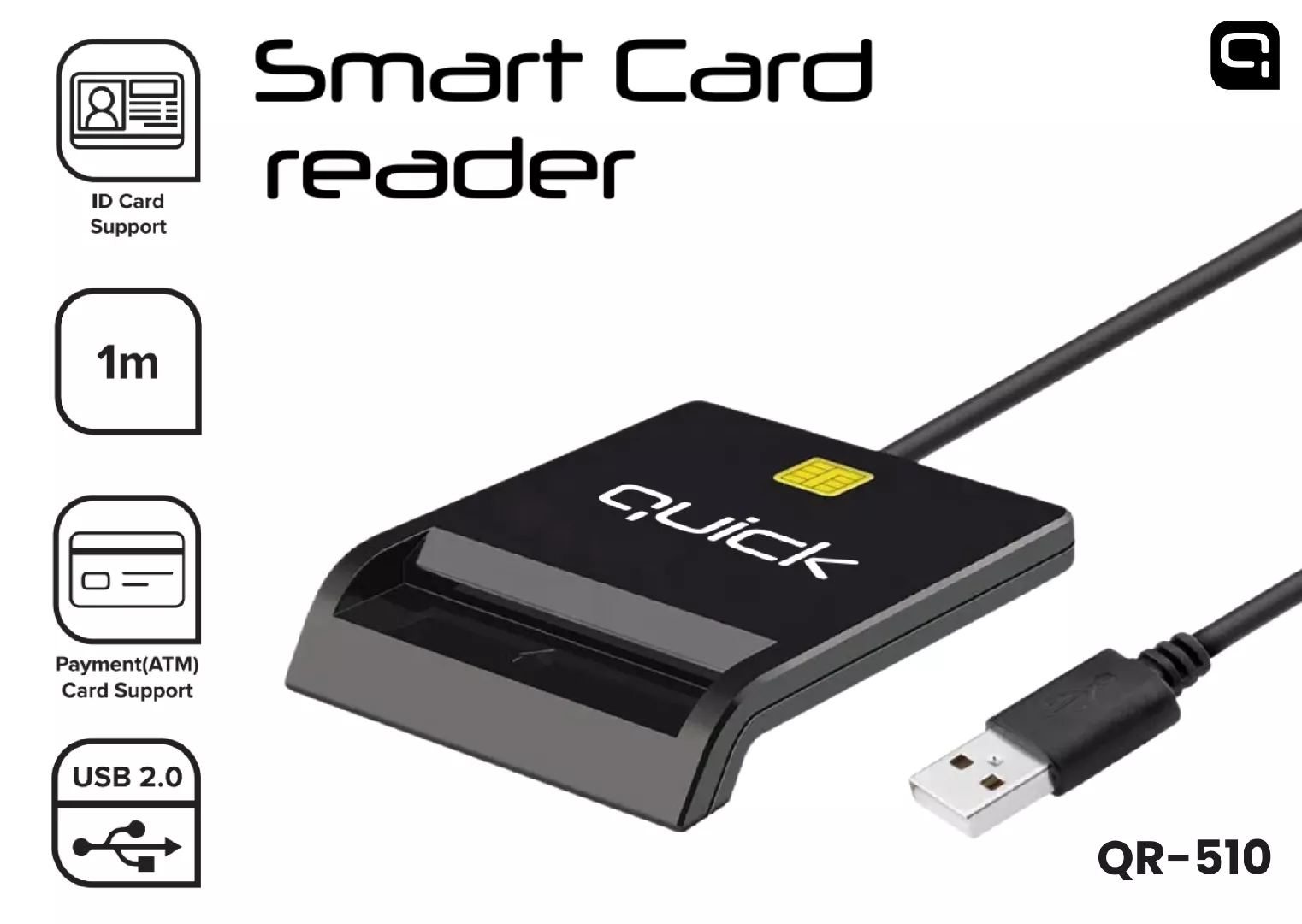 Quick QR-510 Smart ID Card reader