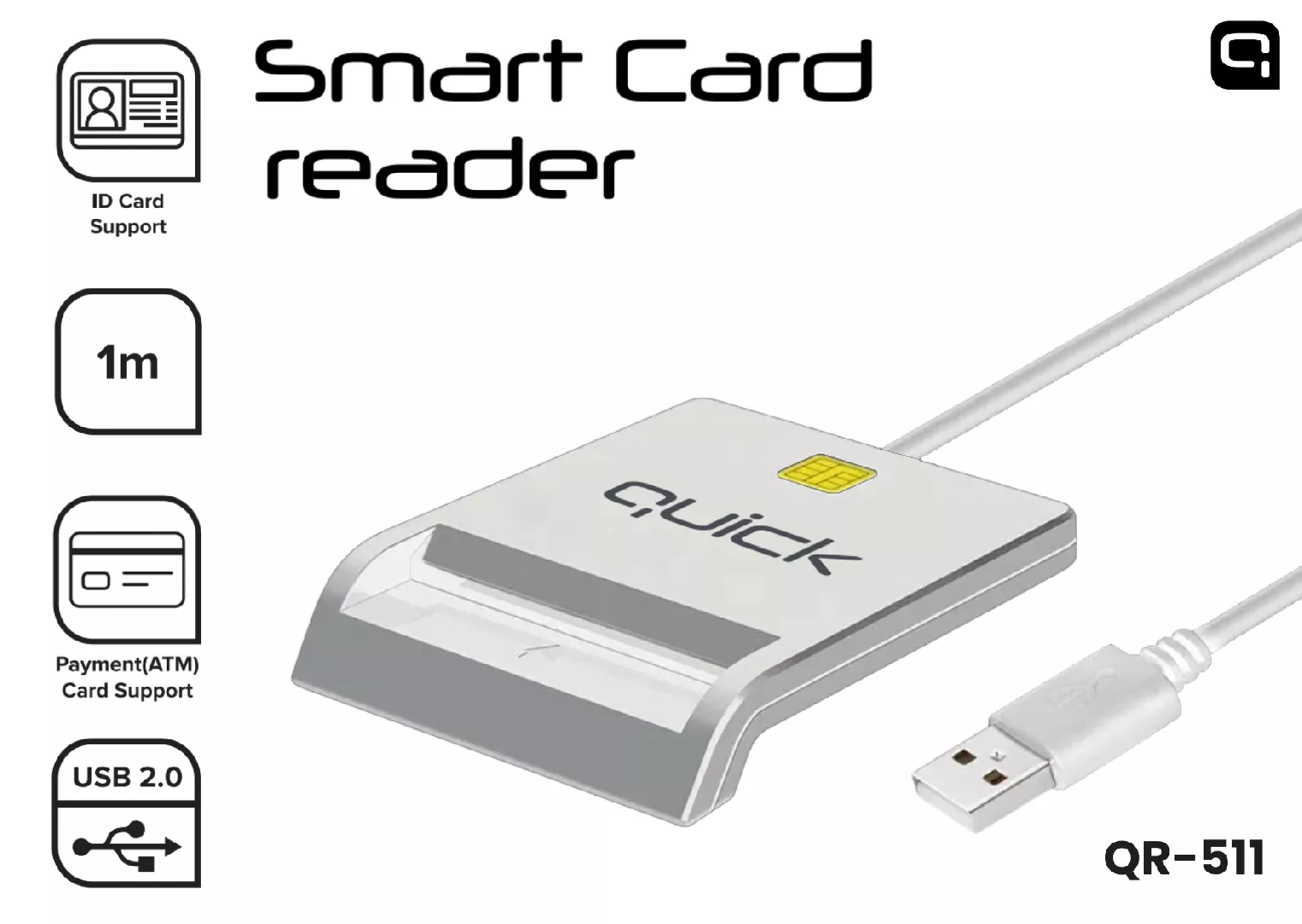 Quick QR-511 Smart ID Card reader