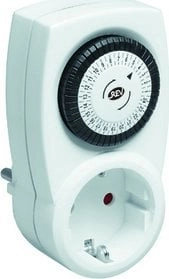 REV REV timer digital white 0025100109