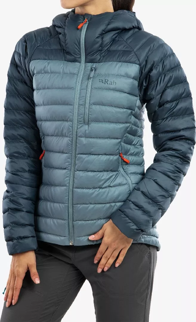 Alpine microlight jacket women-orion blue-citadel-12 (m)