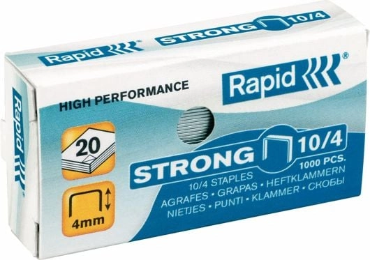 Rapid Zszywki Strong 10/4 1000 szt