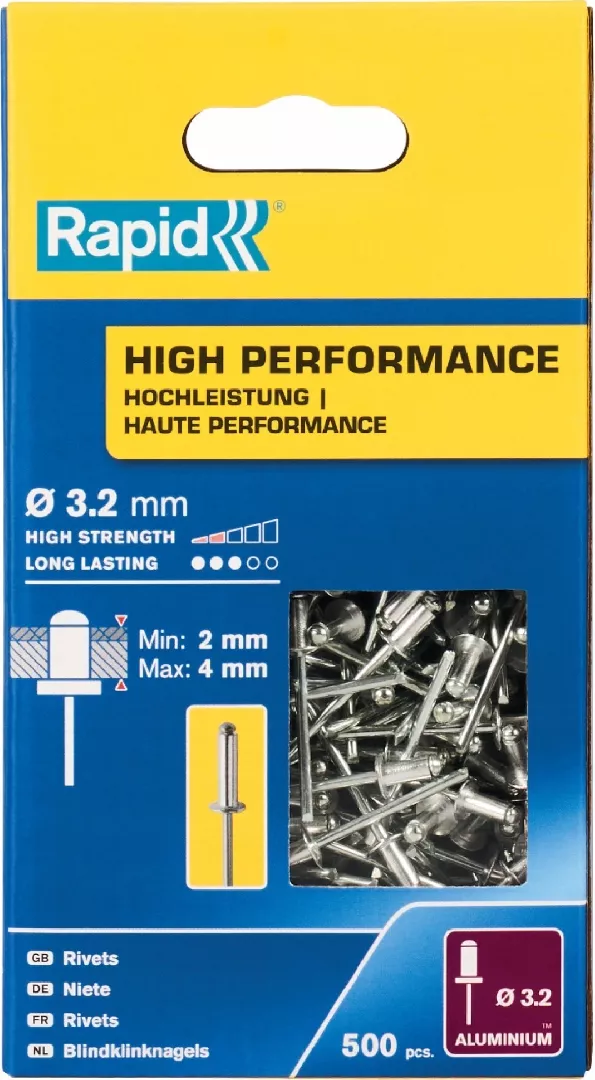 Rapid stapler reinforced rivets o3.2