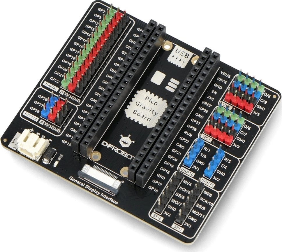 Raspberry Pi Gravity - expansion board