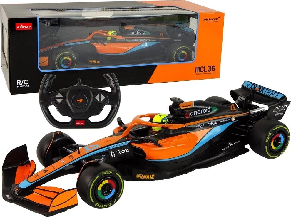 R/C Racing Car McLarenF1 Rastar 1:12