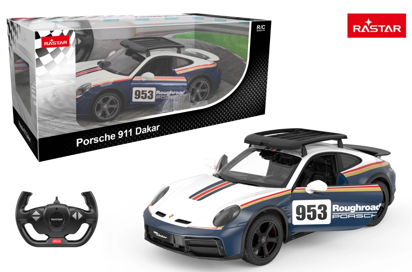 RASTAR R/C 1:14 valdomas automodelis Porsche