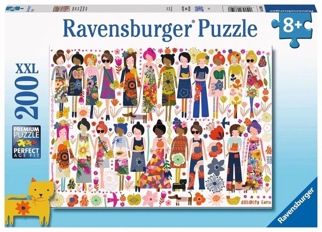 Ravensburger Puzzle XXL Friends and flowers