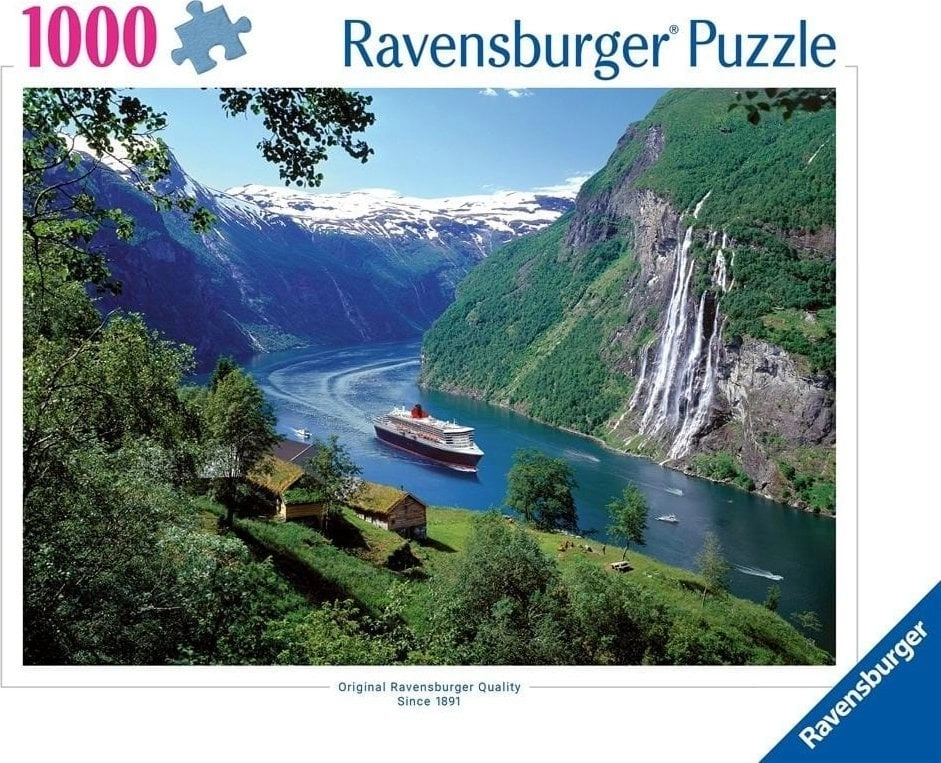 Puzzle 1000 Fjord in Norway 120004752