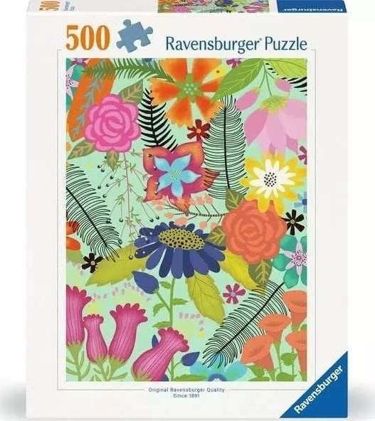 Puzzle 500 Flowers 1274121 4005555013822