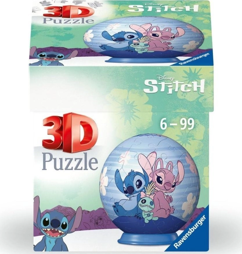 Puzzle 3D Grow: Stitch 3 4005556115990