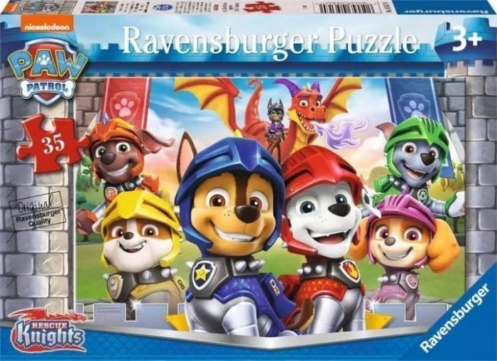 Ravensburger Puzzle 35 Paw Patrol Knights