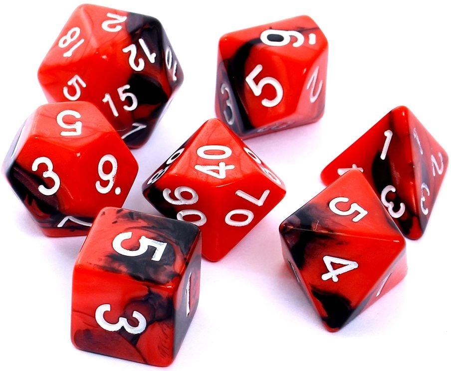 Rebel Komplet kości REBEL RPG -