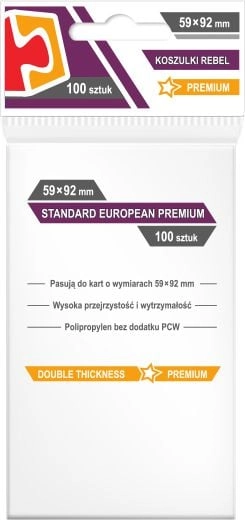 Rebel Standard European Premium T-shirts 59x92