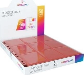 Rebel Gamegenic:18-Pocket Pages Sideloading-Red(50szt) 369769 4251715403358