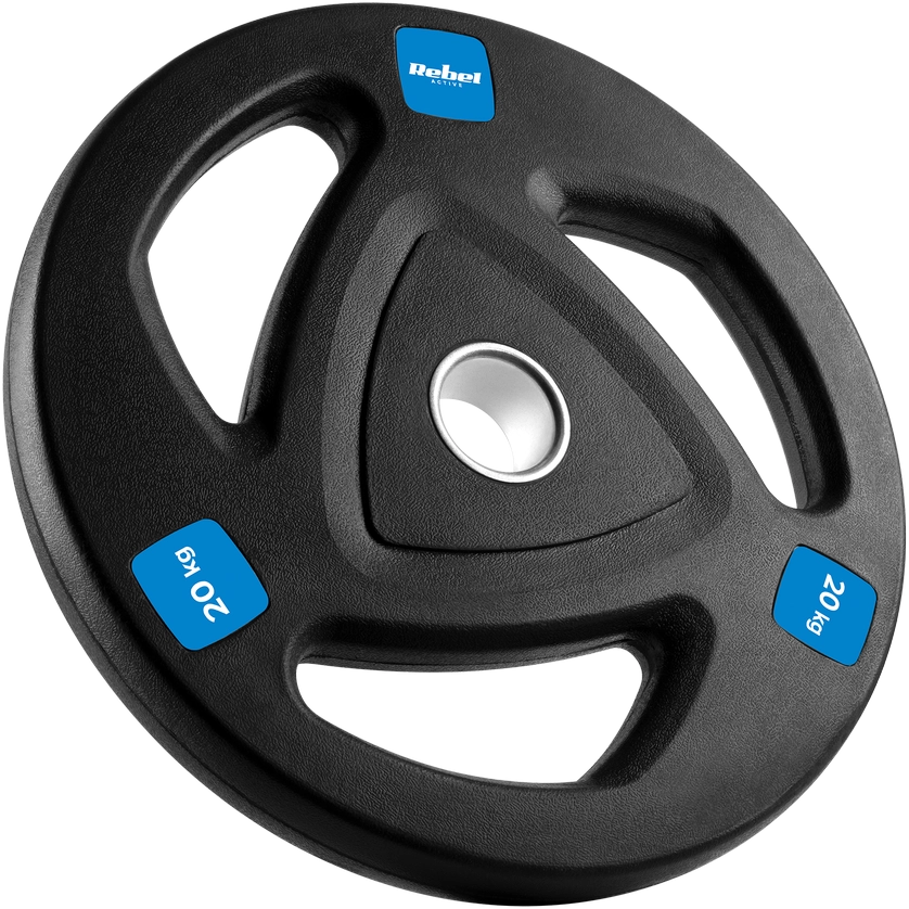 Rebel Rubberized cast iron weight 20kg
