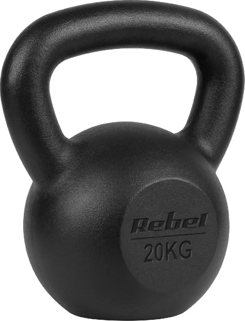 Cast iron kettlebell 20kg REBEL ACTIVE