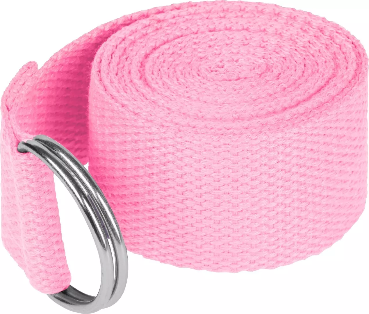 Rebel Yoga strap exercise band pink
