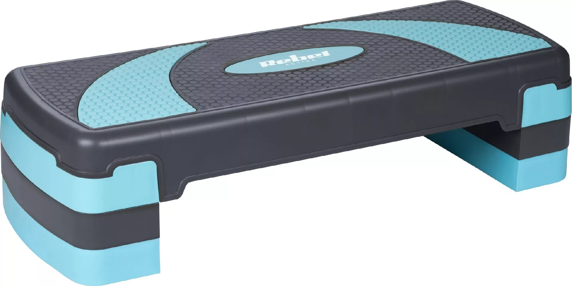 Aerobics  Fitness Step  3 steps  grey-blue
