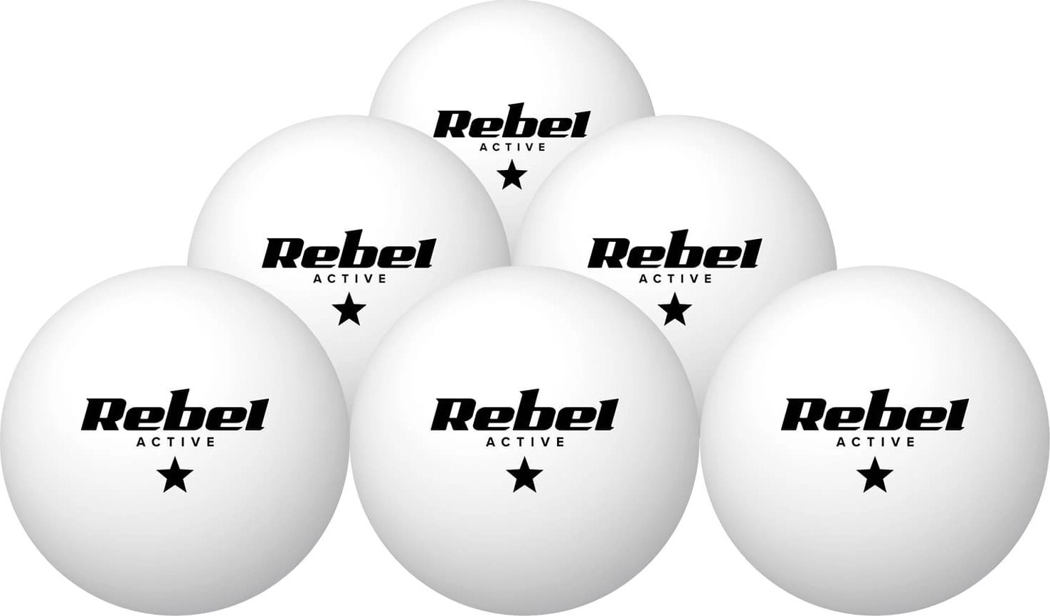 Rebel Table tennis ball set *