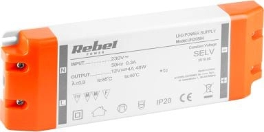 Rebel Zasilacz do sznurów diodowych LED