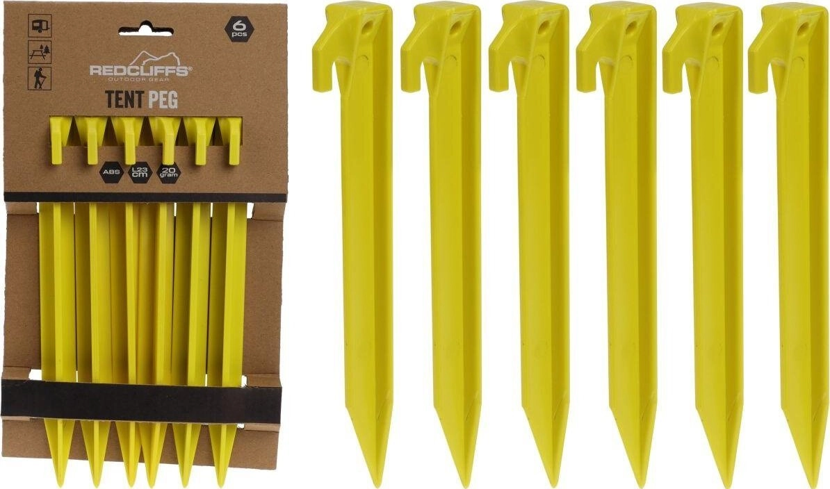 Redcliffs TENT HERGS 23CM SET. 6PCS