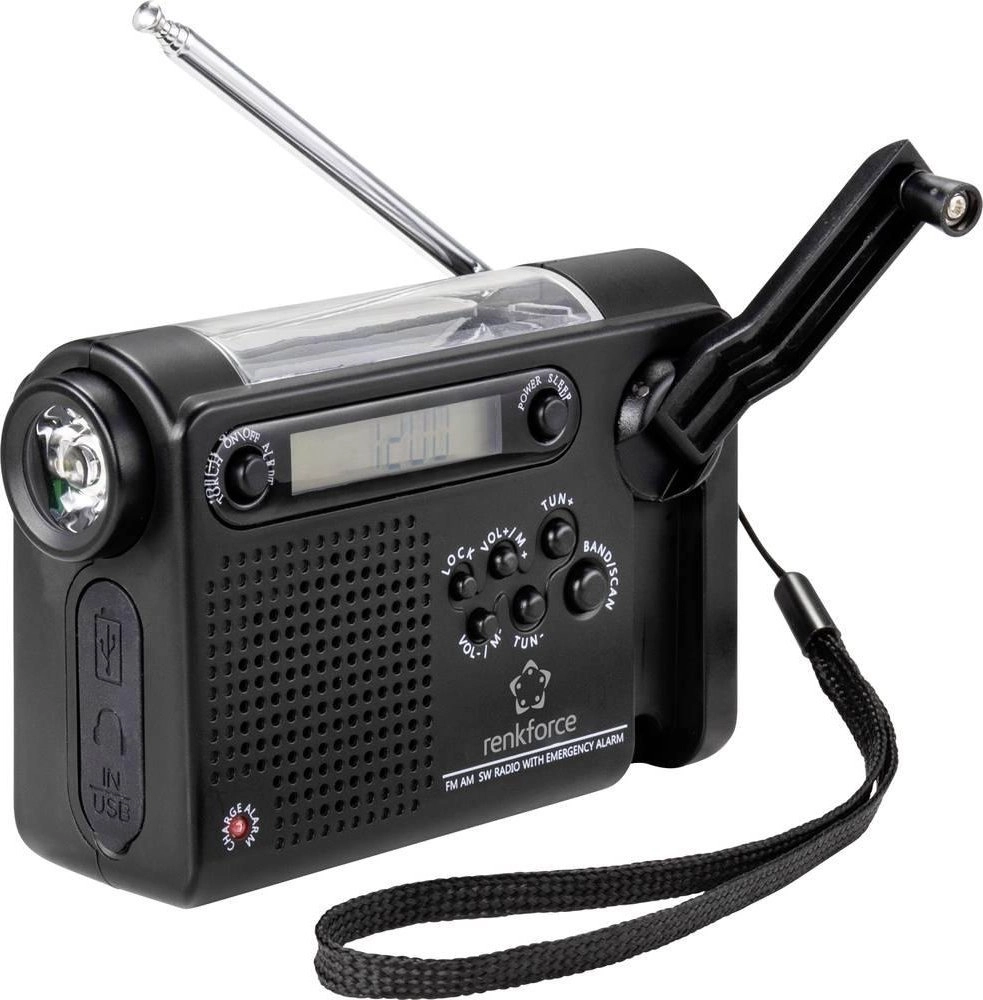 Radio budowlane Renkforce Renkforce RF-CR-200 portable
