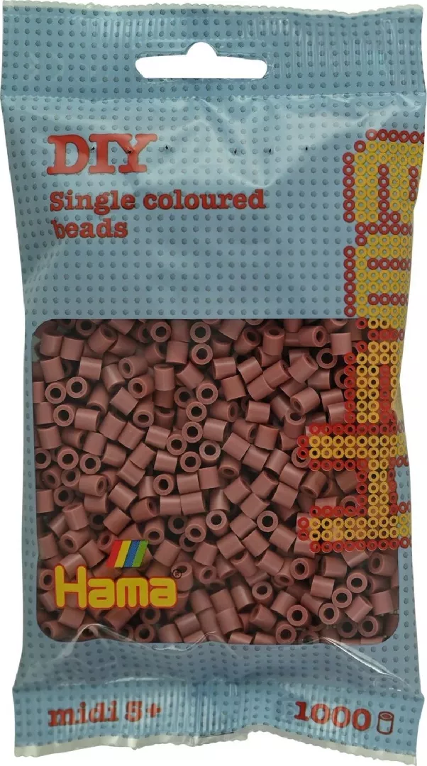 Hama midi beads 1000pcs dark blush