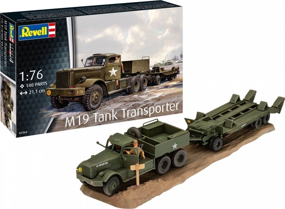 Model kit Vehicle M19 Tank Transporter