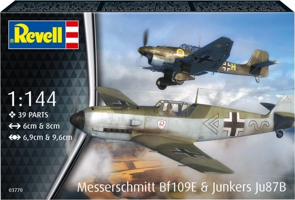 Modele do sklejania Samolot ME BF109E