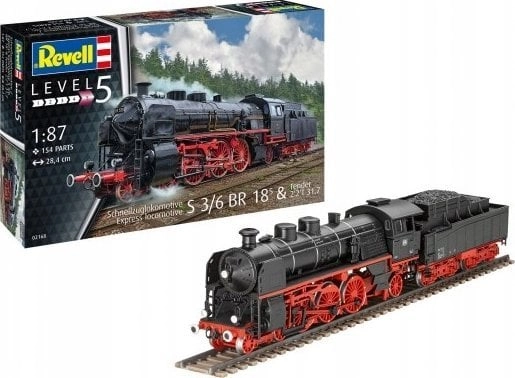 Revell Plastic model Express Locomotive S3/6