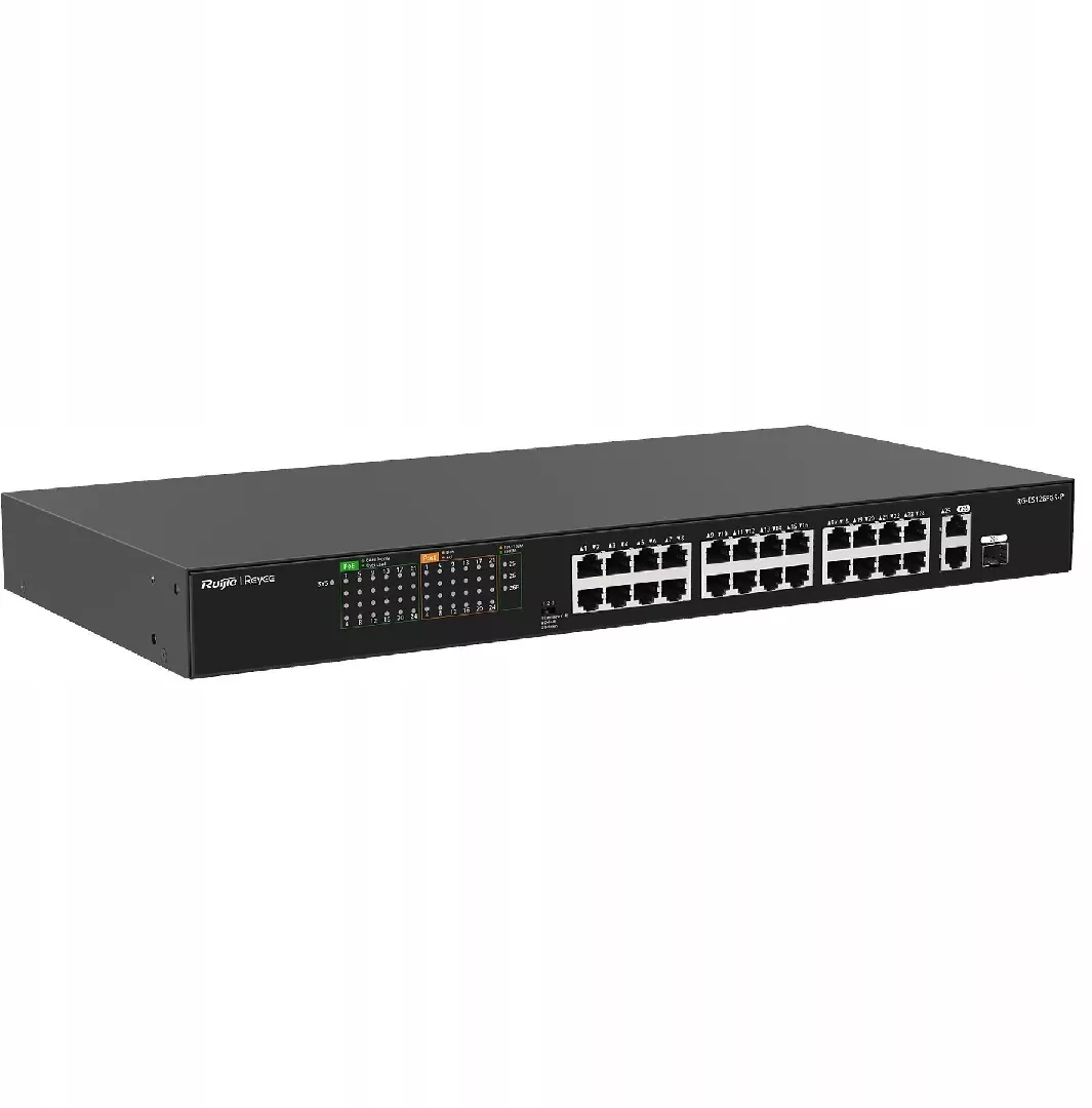 SWITCH POE RG-ES126FGS-P 24-PORTOWY REYEE RG-ES126FGS-P