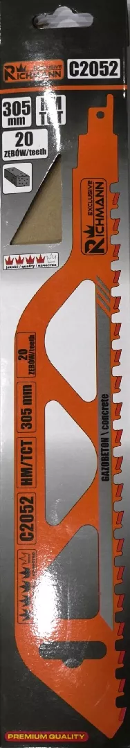 Karbīda virzuļzāģa asmens Richmann 305 mm