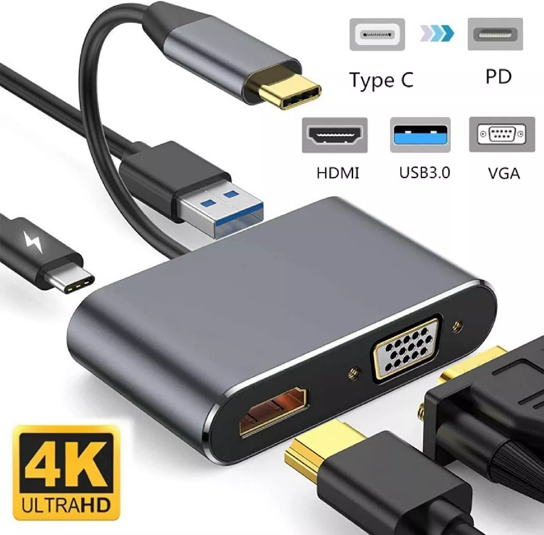 Riff 4in1 Adapter converter USB-C to