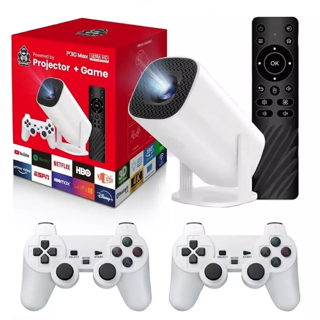 Riff P30MAX Portable Smart Projector Game