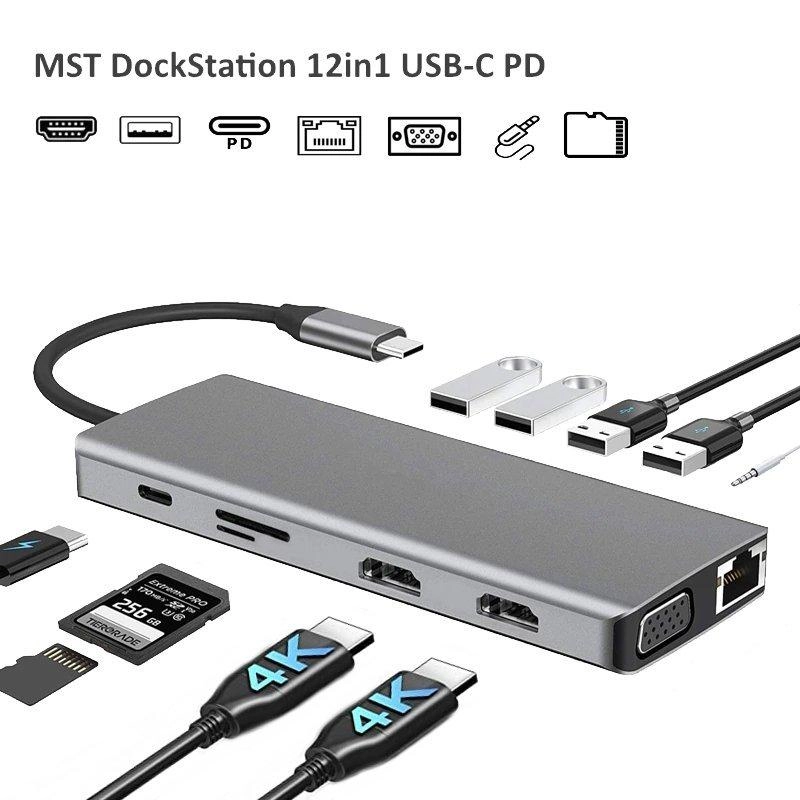 RoGer MST 12in1 Lite Docking Station