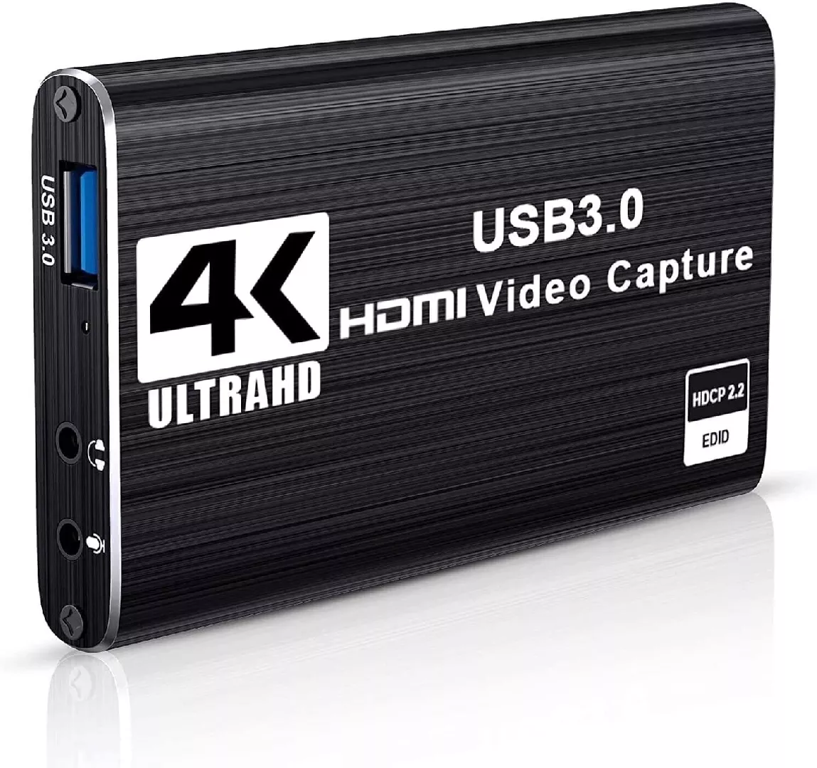 RoGer HDMI Video Capture Card 4K@60FPS