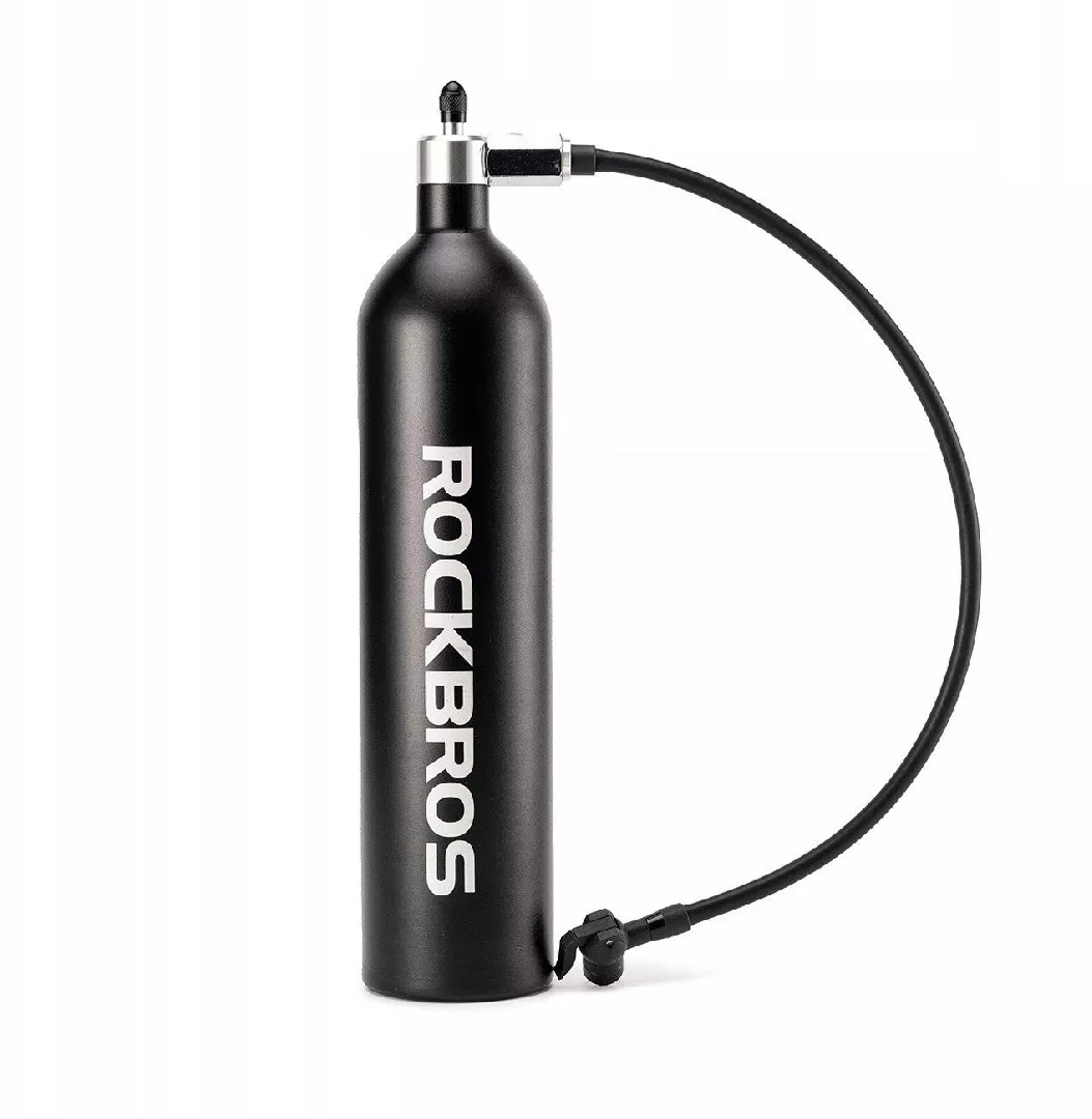 Rockbros pressure tank for inflating tubeless