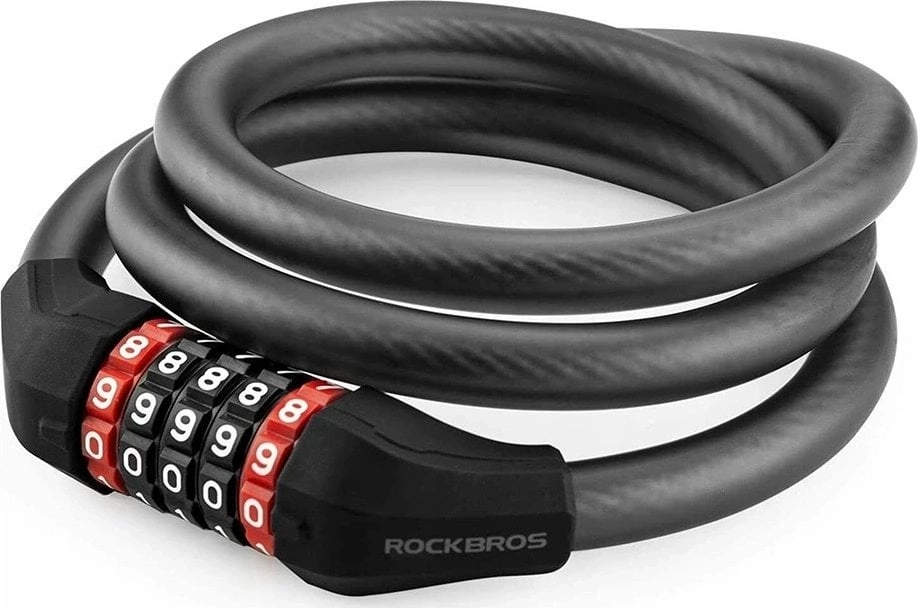 Rockbros RKS507-1BK bicycle lock with combination