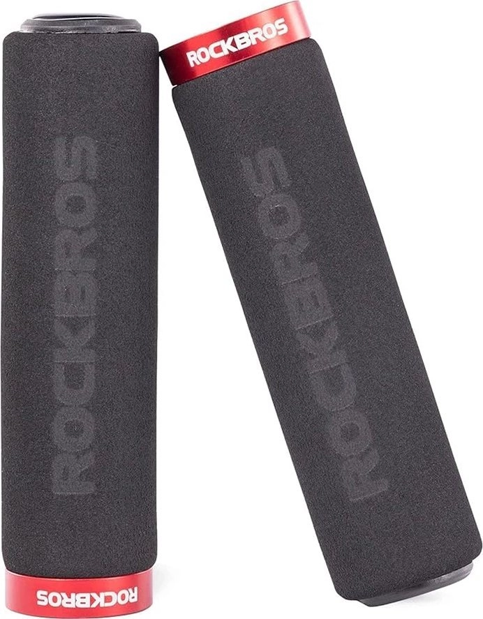Rockbros BT1001BKRD sponge bicycle handlebar grips