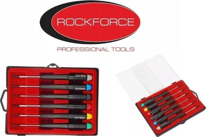 Rockforce SCREWDRIVER SET PRECISION SCREWDRIVERS6PCS RF-2066