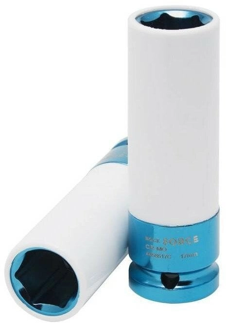 ROCKFORCE SOCKET 1/2`` LONG 6-K 17mm