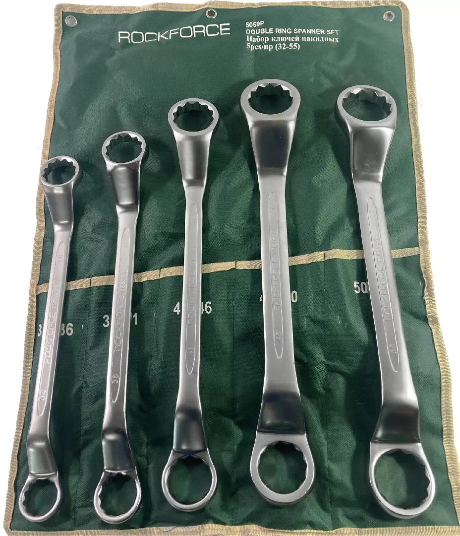 Rockforce Offset ring spanners Set of