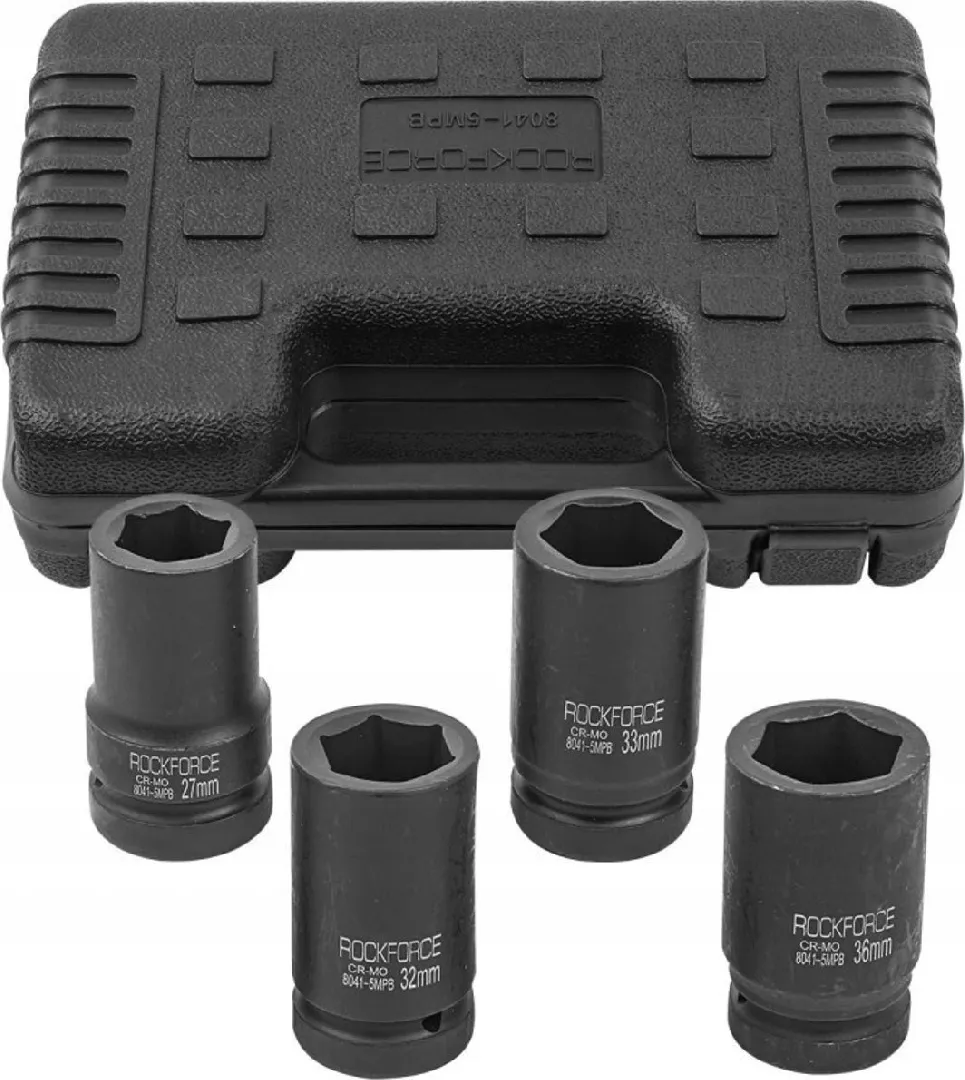 Rockforce Set of deep impact sockets